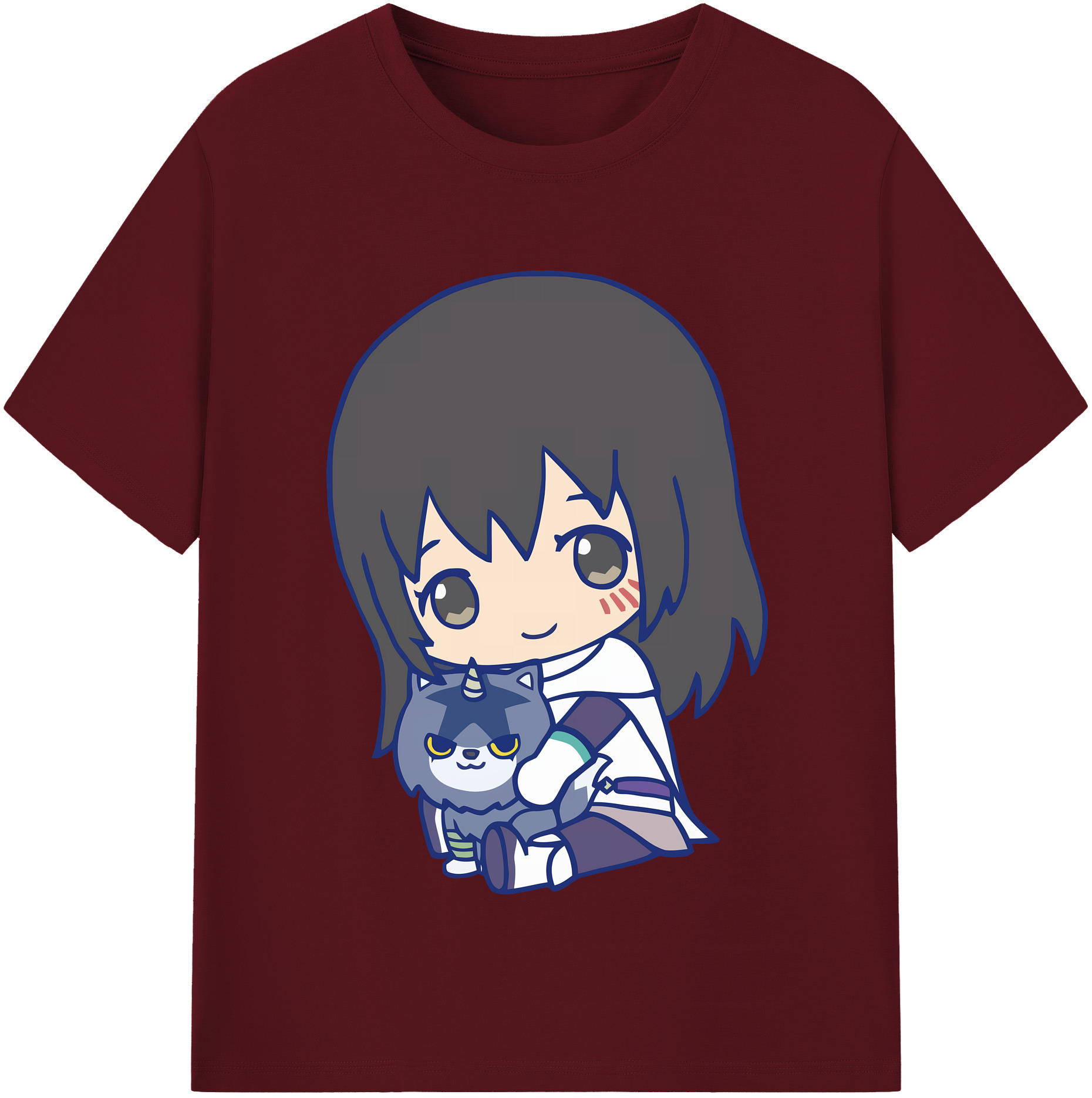 （画像用） 転スラ Regarding Reincarnated to Slime 綿100％半袖Tシャツ（フロントプリント）